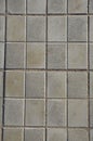 A simple grid of footpath texture vertical