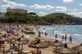 Crowded Beach at mallorca