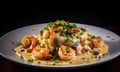 A picture of Shrimp and Grits Royalty Free Stock Photo