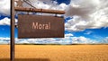 Signposts the direct way to Morality