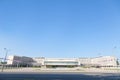 Panorama of SIV building, also known as Palata Srbija, or Palace of Serbia. It is the headquarters of the Serbian government