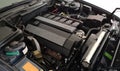 Six cylinders car engine Royalty Free Stock Photo