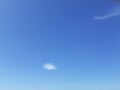 Picture  sky with  big white cloud Royalty Free Stock Photo