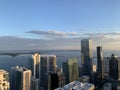 Miami Downtown Skyline at Sunset