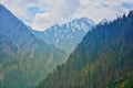 The mountains in Neelum valley Gurez Kashmir Royalty Free Stock Photo