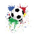 Picture of a soccer Royalty Free Stock Photo