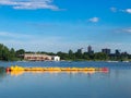 Fun Paddle Boats, Flushing Meadows Lake, Queens Royalty Free Stock Photo