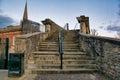 Stairs over Historic City walls