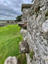 Stile in wall, Clonmacnoise Monastery, County Offaly, Ireland