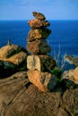 Stone Cairns, Nakalele Point, Maui, Hawaii