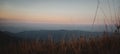 A picture of such a spectacular mountain range taken at sunset