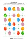 Picture sudoku puzzle with Easter eggs