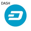 the symbol of DASH coin