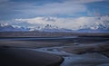 Sandur, Skaftafell and Glaciers of Iceland Royalty Free Stock Photo