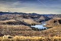 Mt Jefferson & Deschutes river near Bend Oregon Royalty Free Stock Photo