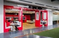 Working Places in RedQ Headquarters of AirAsia in Kuala Lumpur