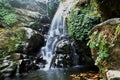 Long Exposure Shot Of A Waterfall In Rockgarden, Darjeeling