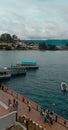 a picture that tells where serenity can be found. This is the largest lake in Southeast Asia, namely LAKE TOBA