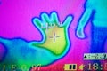 Picture of thermal imager Royalty Free Stock Photo