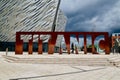 Picture of Titanic museum in Belfast