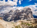 Le Tofane in Dolomites Italy