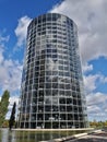 Car tower in the autostadt Royalty Free Stock Photo