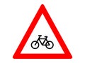 Picture of a traffic sign icon Royalty Free Stock Photo