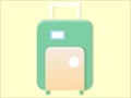 Picture of a travel bag Royalty Free Stock Photo