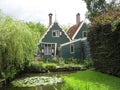 A typical house in Zaanstad Royalty Free Stock Photo