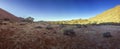 Picture of the unique landscape of the Tiras Mountains on the edge of the Namib Desert in Namibia Royalty Free Stock Photo