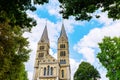 View of the Munsterkerk in Roermond, Netherlands Royalty Free Stock Photo