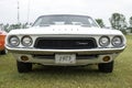 Dodge challenger front end Royalty Free Stock Photo