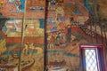 Picture of Wall painting about whispers of love at Wat Phumin Phumin Temple