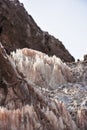 Salt Residue on Rocks - Salt Spikes