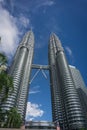 The day in KLCC, Kuala Lumpur, Malaysia Royalty Free Stock Photo