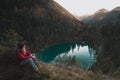 The Sieglsee in the Austrian Alps Royalty Free Stock Photo