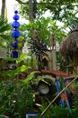 Mexican cemetery, open-air museum, Xcaret Park Royalty Free Stock Photo