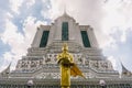 The day in bangkok, Thailand, Wat Arun Temple Royalty Free Stock Photo