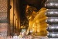 The day in bangkok, Thailand, Wat Po Temple Royalty Free Stock Photo