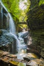 Picture of waterfalls along the hiking trails