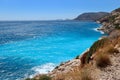 A shot of the sea near Kaputas beach, Turkey