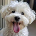 picture of a white Bichon Frise dog