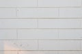 Picture of the white patterned brick wall surface Royalty Free Stock Photo