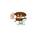 A picture of whoopie pies with a megaphone