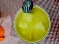 yellow tofu opor dish
