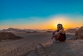 Wadi Rum Sunset V Royalty Free Stock Photo