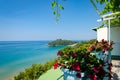 Picturecque view of the seaside near Gaeta in Italy Royalty Free Stock Photo