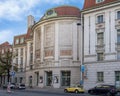 Back side of the historic Weiner Konzerthaus, Vienna, Austria