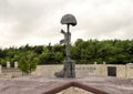 Battlefield Cross Statue at the Veteran`s Memorial Park, Ennis, Texas