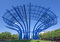 `Blueprints`, a steel sculpture located in Addison, Texas.